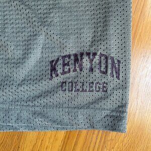 Kenyon College gym shorts, men's medium